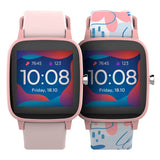 Forever IGO Pro JW-200 Smartwatch for Barn med Pulsmåler, Kropstemperatur & Skritteller - Rosa