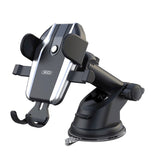 XO C77 Sugekopp Mobiltelefonholder for Bil - Dashbord - Svart