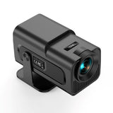 XO FF02-Projektor med 30–150" Projeksjonslerret – Svart