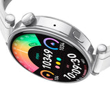 XO GT4 Mini Smartwatch med Utskiftbare Urskiver - Sølv