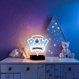 Neon LED-Skilt med Stativ - Paw Patrol