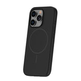 iPhone 13 Pro Silicone Thin Deksel - MagSafe Kompatibel - Svart