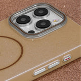 iPhone 11 Glitter Thin Deksel - MagSafe Kompatibel - Brun