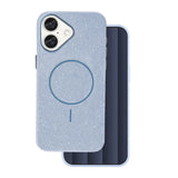 iPhone 17 Pro TFO Glitter Thin Deksel - MagSafe Kompatibel - Blå