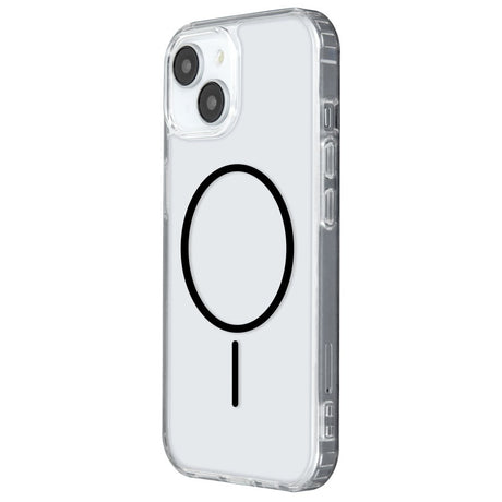 iPhone 17 TFO Anti-Shock Thin Deksel - MagSafe Kompatibel - Gjennomsiktig / Svart