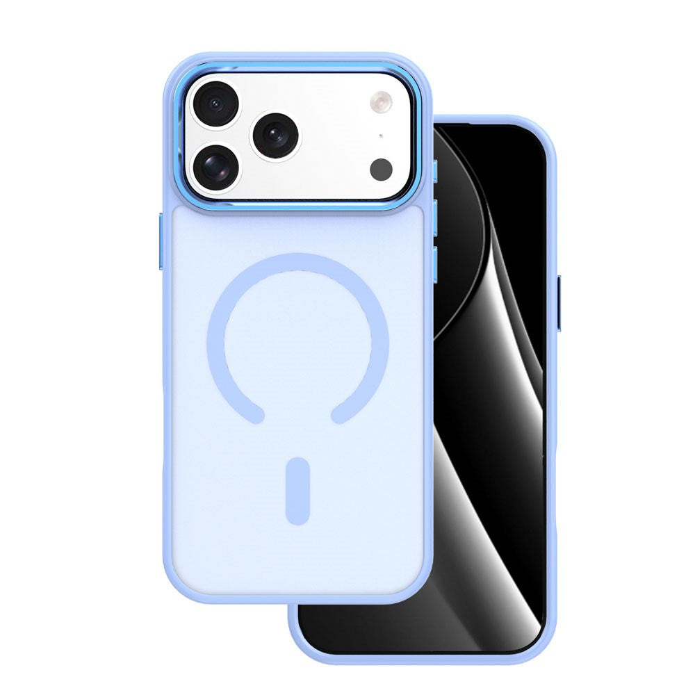 iPhone 17 Pro TFO Frozen Hybrid Deksel - MagSafe Kompatibel - Blå