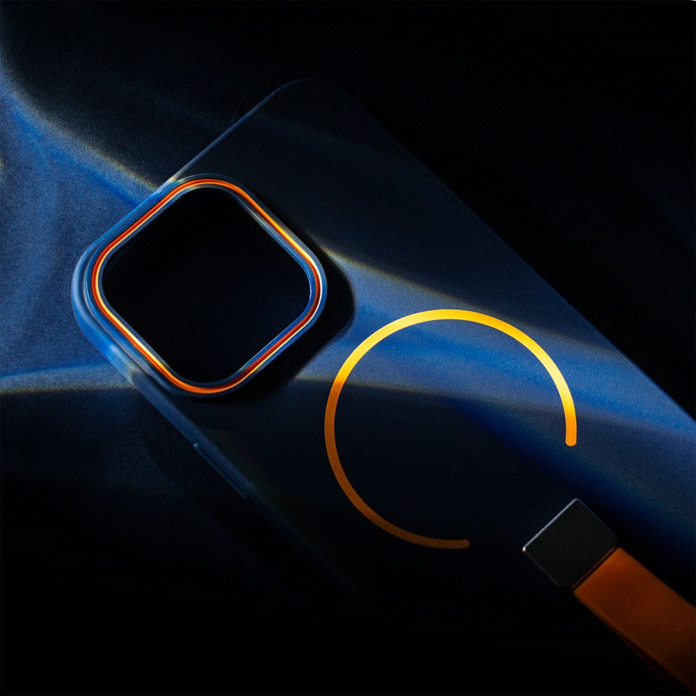 iPhone 16 Pro TFO Loop Thin Deksel - MagSafe Kompatibel - Mørkeblå