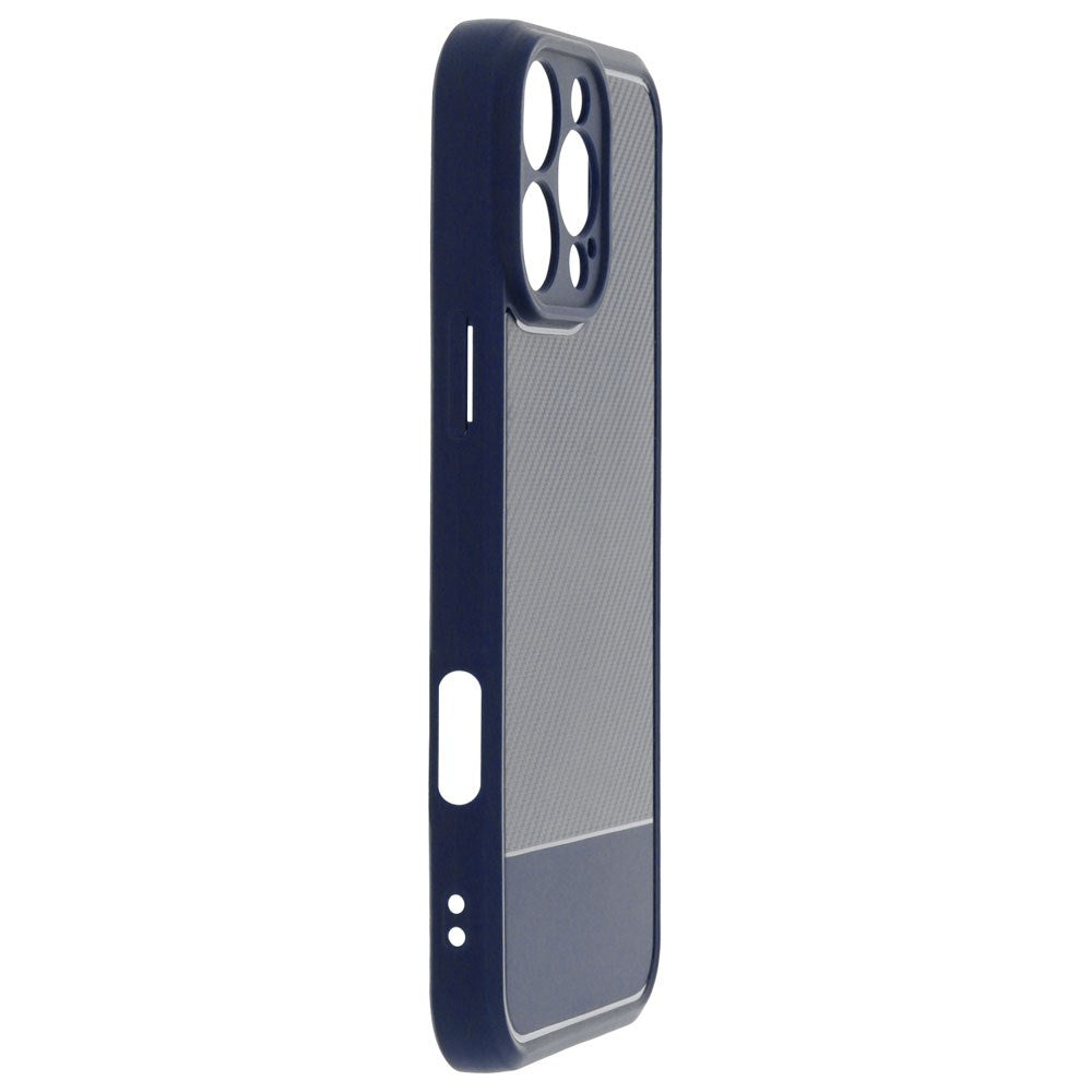 iPhone 17 Pro TFO Simple Carbon Deksel - Blå
