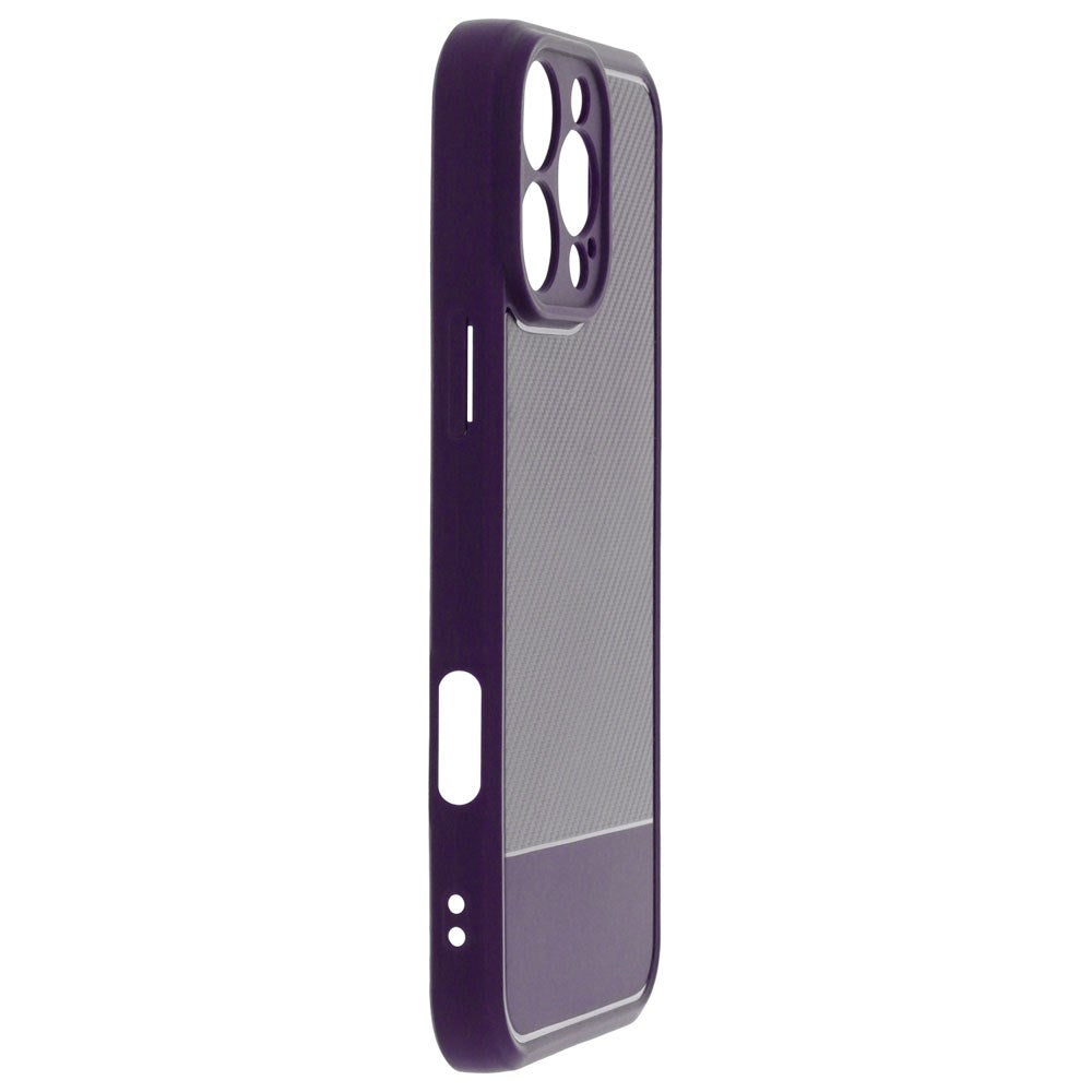 iPhone 17 TFO Simple Carbon Deksel - Lilla