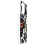 iPhone 17 Pro TFO Glow Glam Deksel - Blå / Blomster
