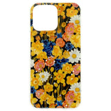 iPhone 16 Pro TFO Glow Glam Deksel - Oransje / Blomster