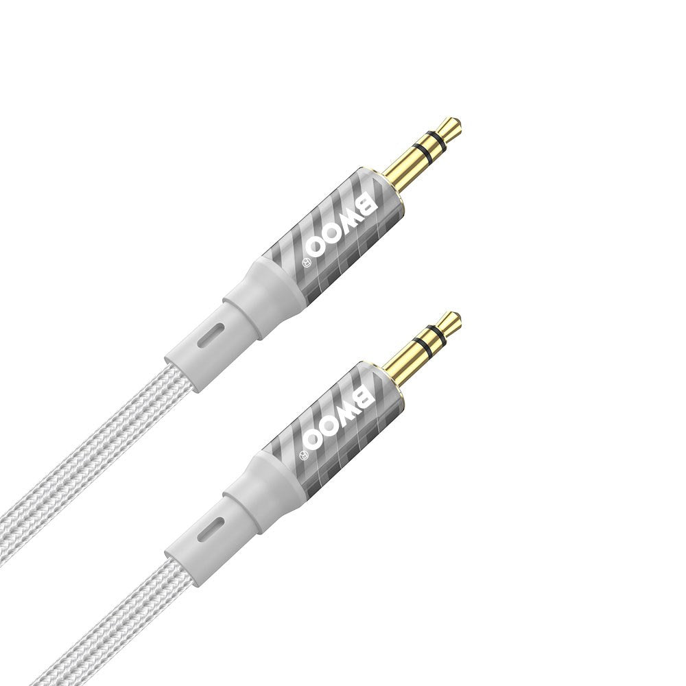 BWOO AUX Kabel 3,5mm - Grå