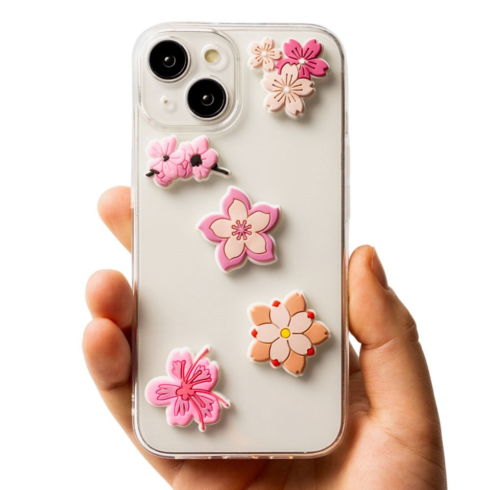 TFO 3D Klistremerker – 5 stk – Pink Blossom