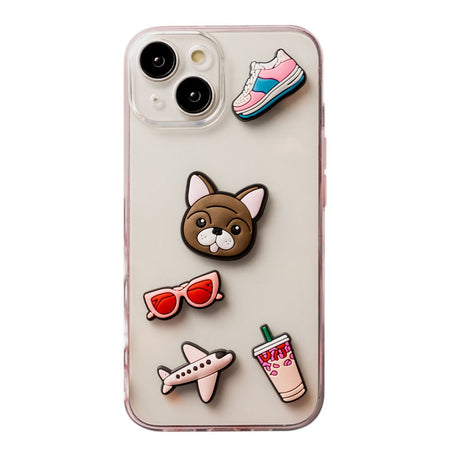 TFO 3D Klistremerker – 5 stk – Pink