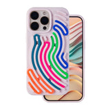 iPhone 16 Pro Max TFO DIY Snake Silikon Deksel - Rosa