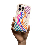 iPhone 17 Pro TFO DIY Snake Silikon Deksel - Beige