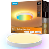 Govee Round Smart Ceiling Light - 15" - Hvit