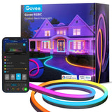 Govee Outdoor Neon Rope Light - 10m - Svart