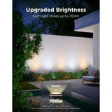 Govee Outdoor Spotlights - 2 stk. - med Multimontering - Svart
