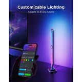 Govee Smart Gaming Light Bars Pro - Tresidig - Gjennomsiktig / Metall