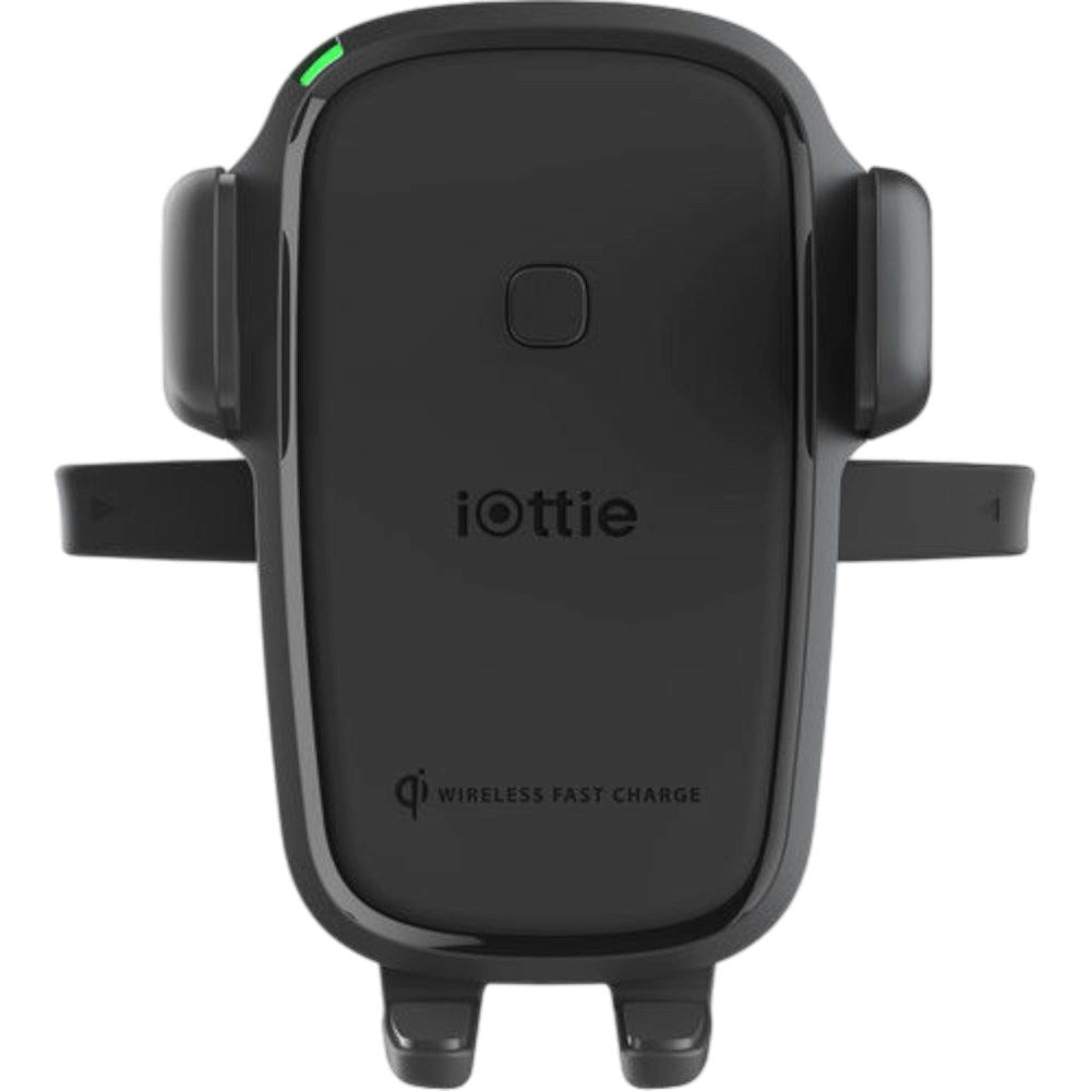 Mobilholder Til Bil med Trådløs Lading iOttie – For Ventilasjon / CD-spor – Svart