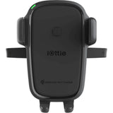 Mobilholder Til Bil med Trådløs Lading iOttie – For Ventilasjon / CD-spor – Svart