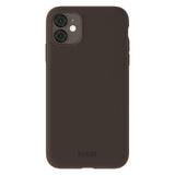 Holdit iPhone 11 Soft Touch Silikon Deksel - Chocolate