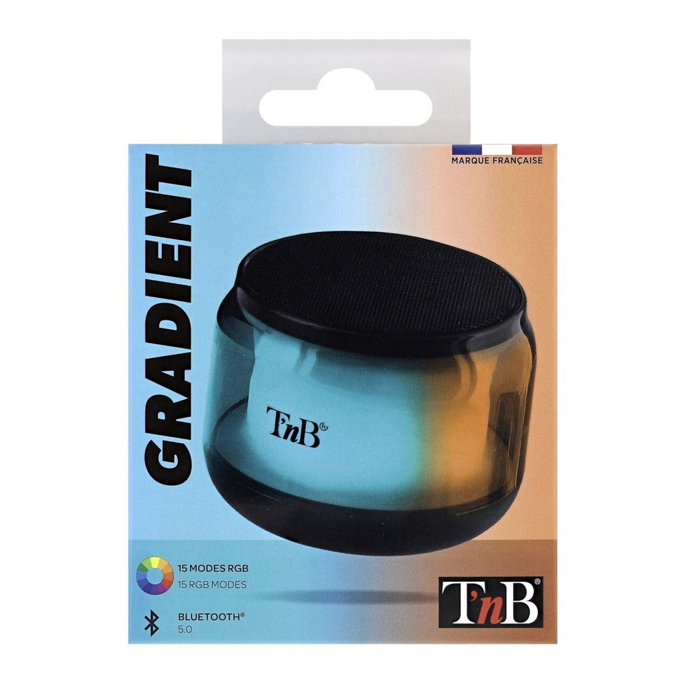 T'NB Gradient LED Bluetooth-Høyttaler - Svart