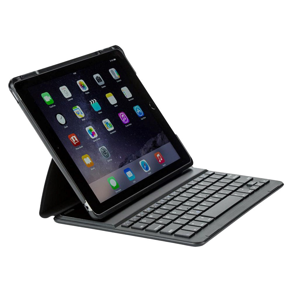 iPad (2018) / iPad (2017) - Xceed CoverKey Wireless Nordisk Tastatur m. Case - Svart