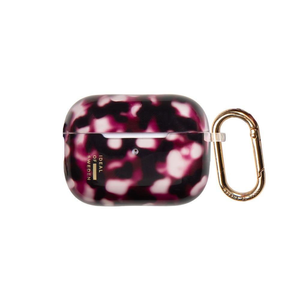iDeal of Sweden AirPods (4. Gen.) Clear Case med Karabinkrok - Cherry Crush