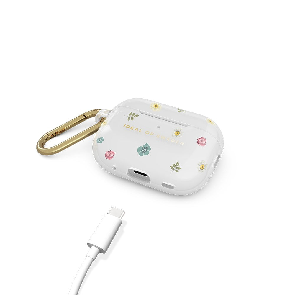 iDeal of Sweden AirPods Pro (1. & 2. Gen.) Clear Case med Karabinkrok - Petite Floral