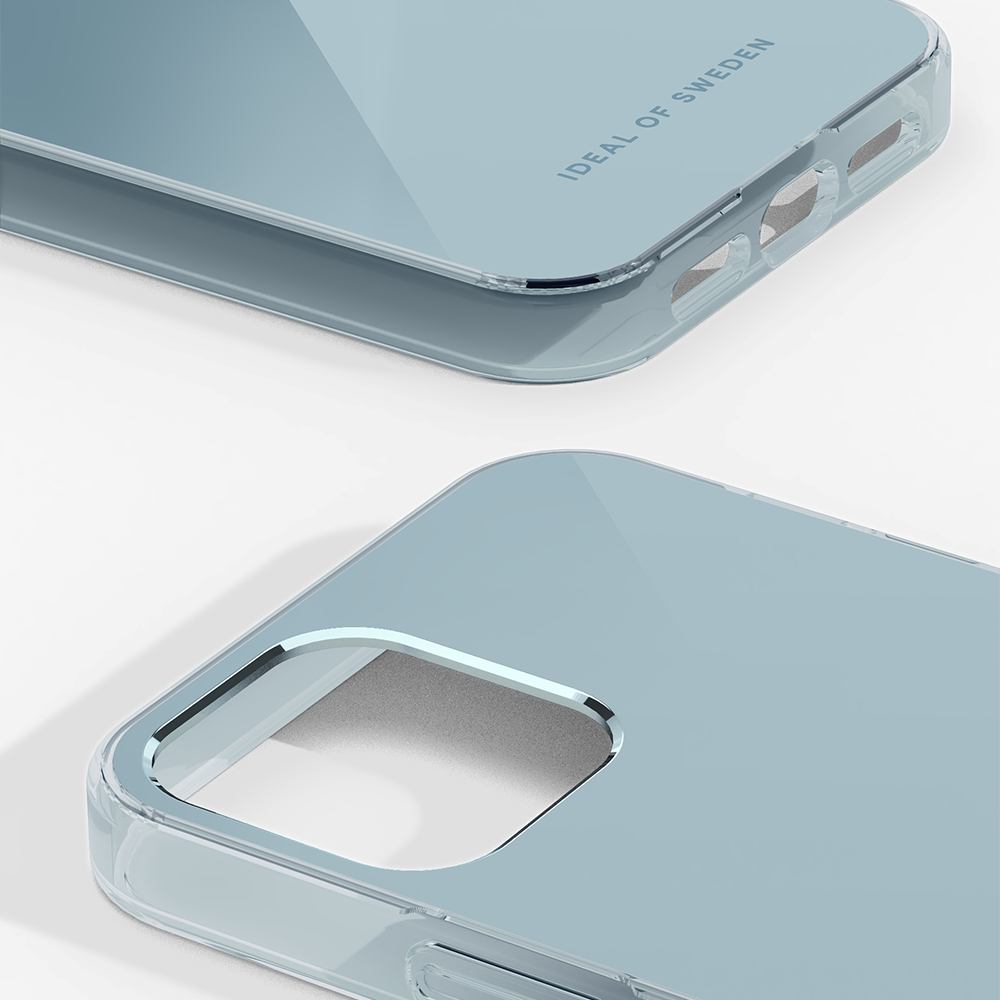 iPhone 12 Pro / 12 iDeal Of Sweden Mirror Deksel - Mirror Sky Blue