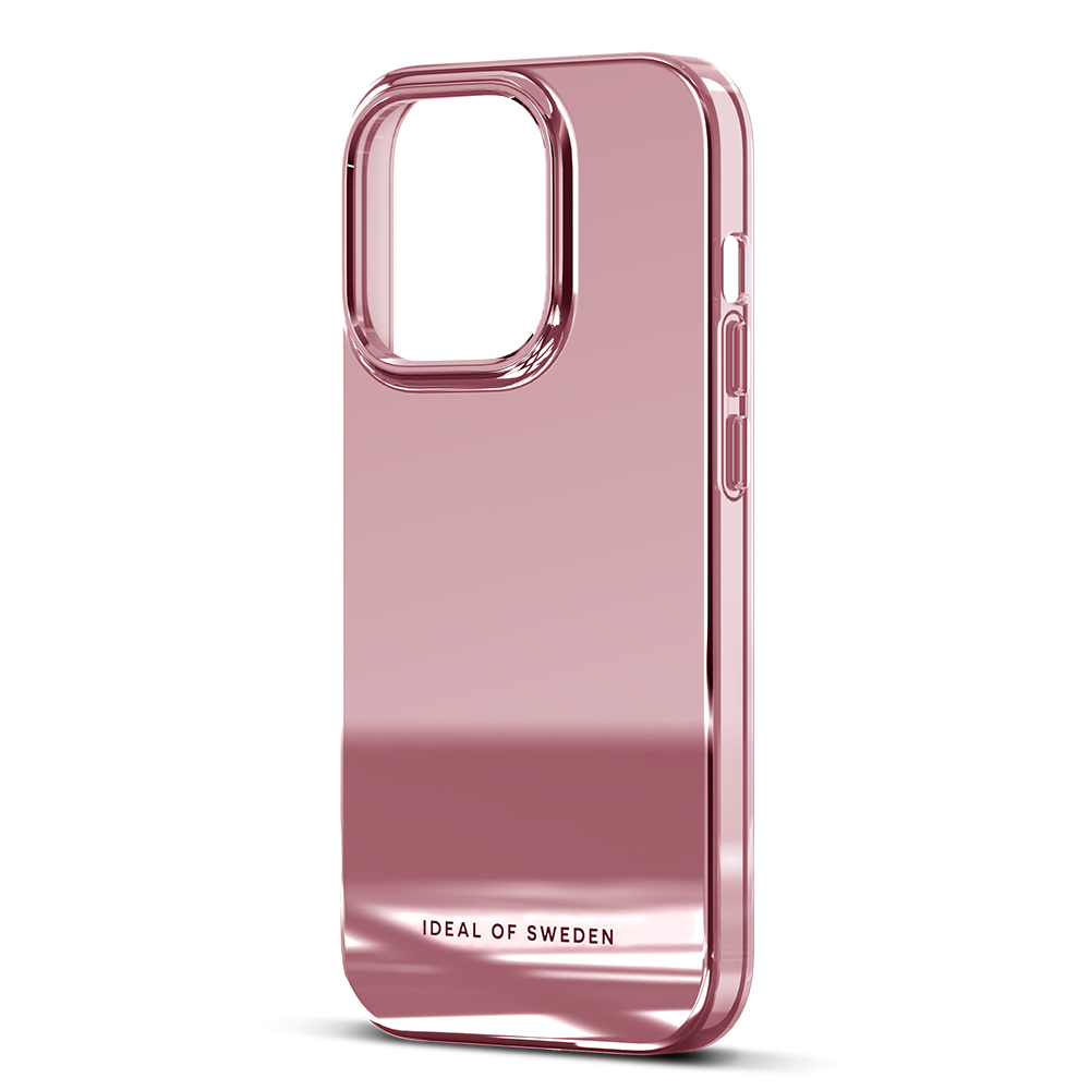 iPhone 14 Pro iDeal Of Sweden Mirror Deksel - Mirror Rose Pink