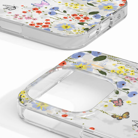 iDeal Of Sweden iPhone 16 Pro Max Clear Case - Artistic Garden