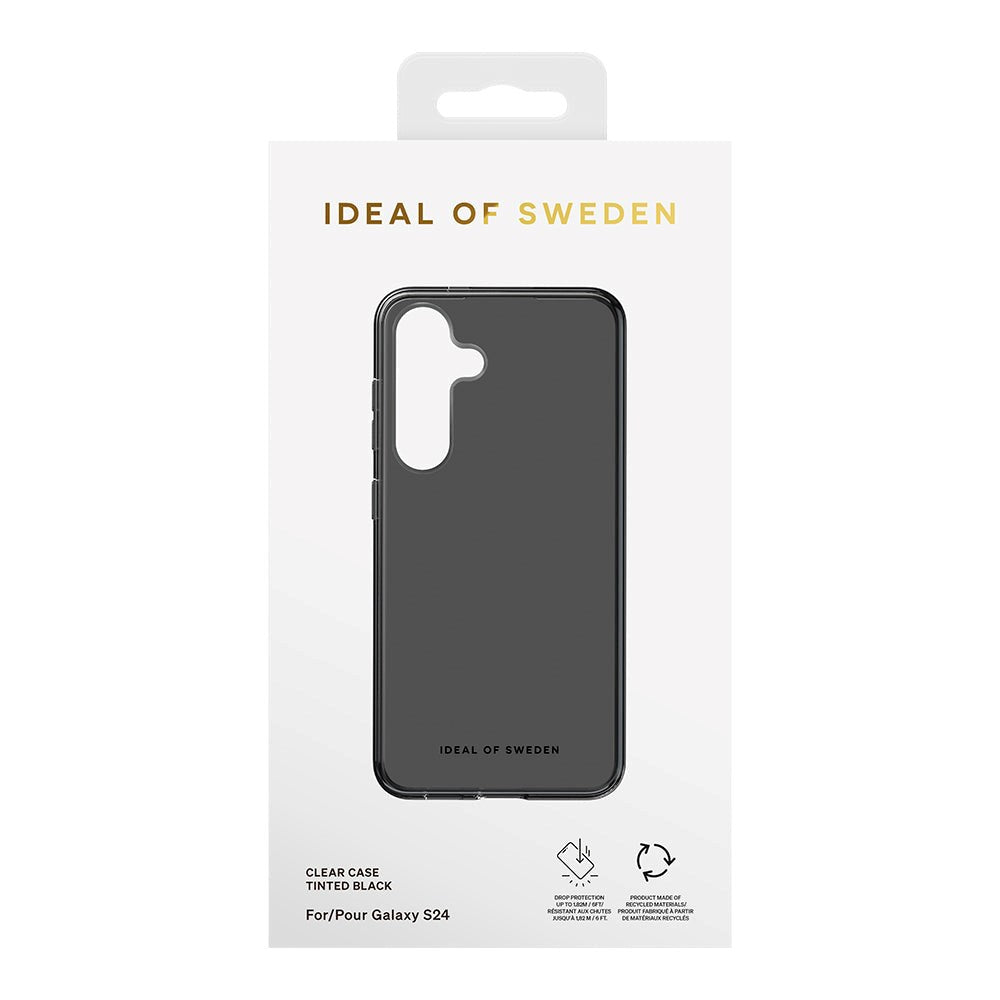 Samsung Galaxy S24 iDeal Of Sweden Clear Deksel - Tinted Black