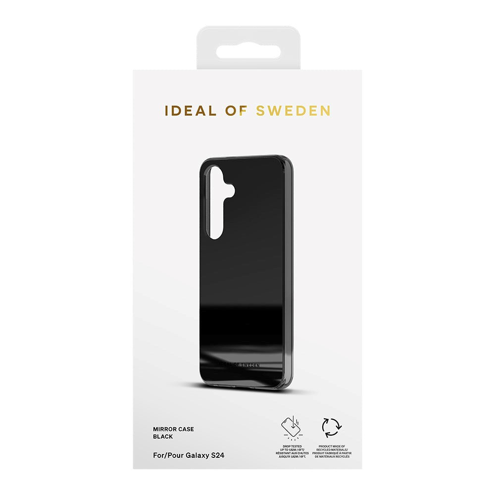 Samsung Galaxy S24 iDeal Of Sweden Mirror Deksel - Mirror Black