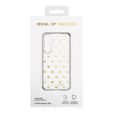 Samsung Galaxy S24 iDeal Of Sweden Clear Deksel - Golden Hearts