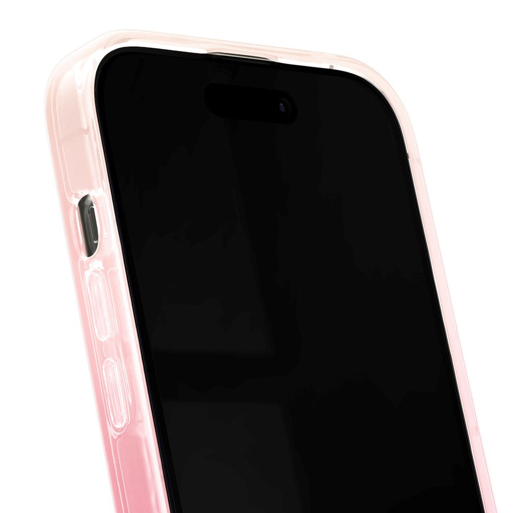 iPhone 14 Pro iDeal Of Sweden Clear Deksel - MagSafe Kompatibel - Rose Blush
