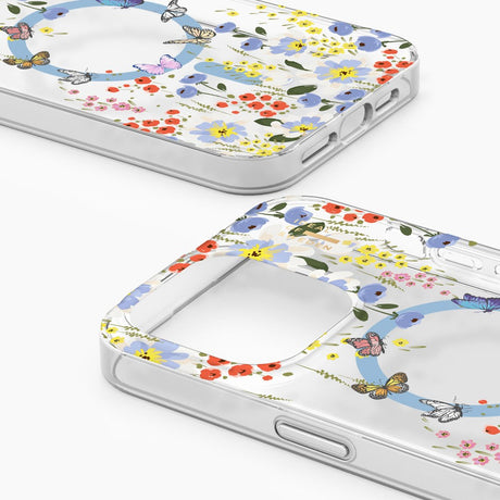 iDeal Of Sweden iPhone 14 Pro Max Clear Case - MagSafe Kompatibel - Artistic Garden
