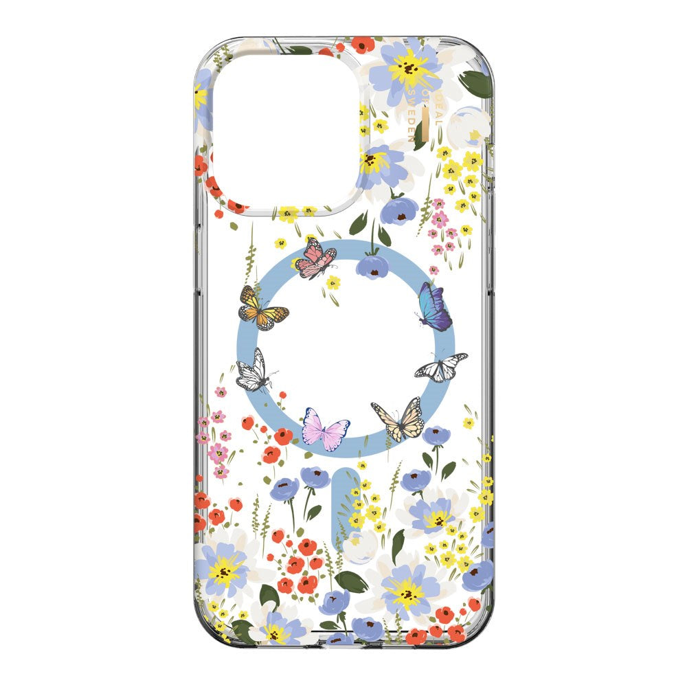 iDeal Of Sweden iPhone 14 Pro Max Clear Case - MagSafe Kompatibel - Artistic Garden