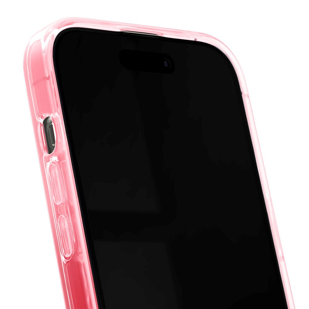 iPhone 16e / 15 / 14 / 13 iDeal Of Sweden Clear Deksel - MagSafe Kompatibel - Cherry Lacquer