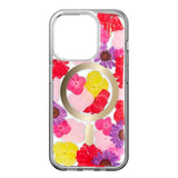 iPhone 15 Pro iDeal Of Sweden Clear Case - MagSafe Kompatibel - Tropical Floral