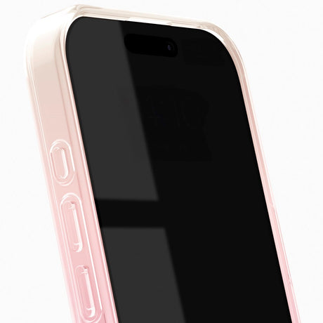 iPhone 16 iDeal Of Sweden Clear Deksel - MagSafe Kompatibel - Rose Blush