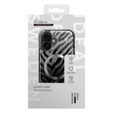iPhone 16 iDeal Of Sweden Clear Deksel - MagSafe Kompatibel - Zebra Mystique