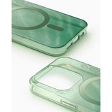 iPhone 16 Pro iDeal Of Sweden Clear Deksel - MagSafe Kompatibel - Sage Green