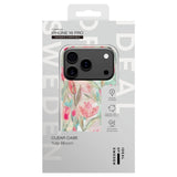 iPhone 16 Pro iDeal Of Sweden Clear Case - MagSafe Kompatibel - Tulip Bloom