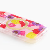 iPhone 16 Pro iDeal Of Sweden Clear Case - MagSafe Kompatibel - Tropical Floral