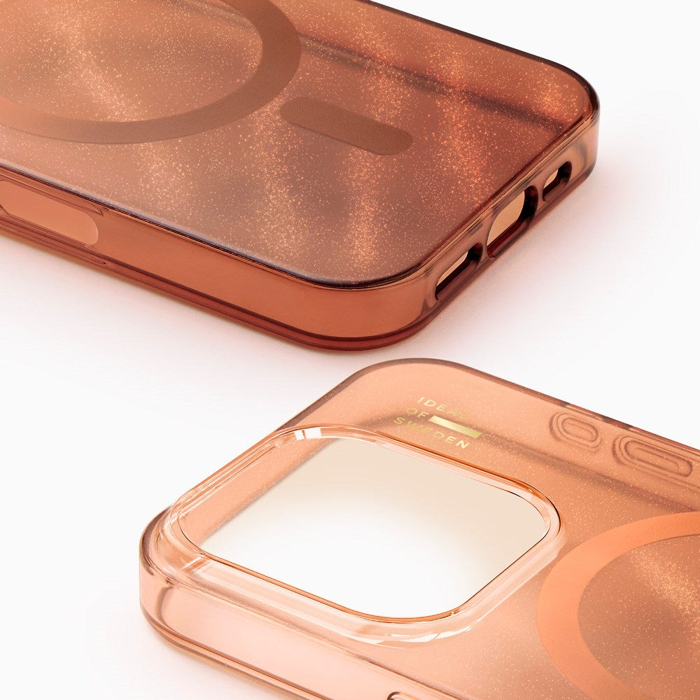 iPhone 16 Pro Max iDeal Of Sweden Clear Deksel - MagSafe Kompatibel - Mocha Mousse