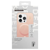 iPhone 16 Pro Max iDeal Of Sweden Clear Deksel - MagSafe Kompatibel - Rose Blush