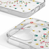 iPhone 17 iDeal Of Sweden Clear Deksel - MagSafe Kompatibel - Petite Floral